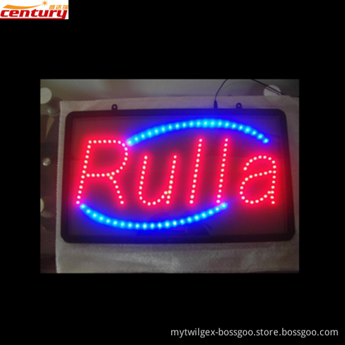 wholesale china factory price rulla animated led sign